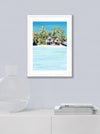 PRE-ORDERS : Tetamanu Village -  20x28  Large Museum Quality Print