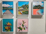 SOLD Tunnels Beach - Rare Originals - The Pink Series - MICHAL ART STUDIO HAWAII -