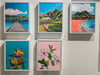 SOLD Hanalei Pier - Rare Originals - The Pink Series - MICHAL ART STUDIO HAWAII -