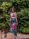 Hanalei Morning - Resort wrap skirt - MICHAL ART STUDIO HAWAII -