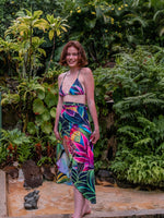 Hanalei Morning - Resort wrap skirt - MICHAL ART STUDIO HAWAII -