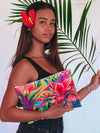 *NEW* Tropical Light Clutch - MICHAL ART STUDIO HAWAII - clutches