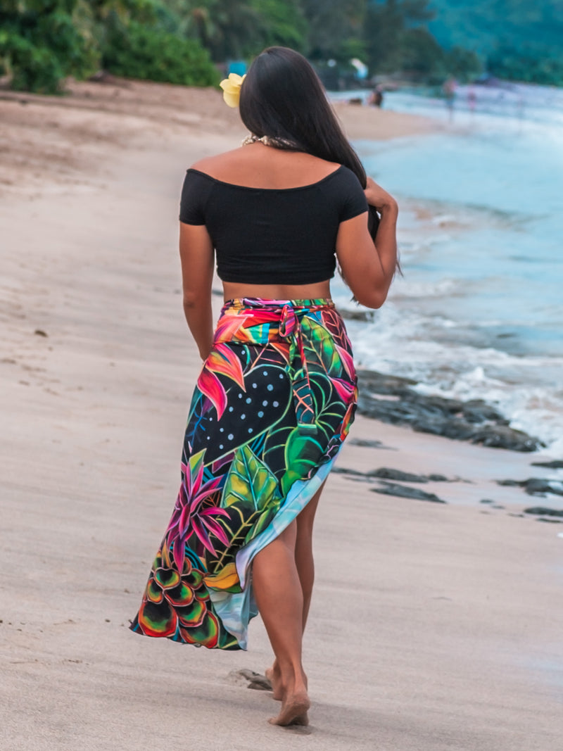 Hanalei Morning - Resort wrap skirt
