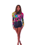 Rashguard - Hanalei Morning - MICHAL ART STUDIO HAWAII -