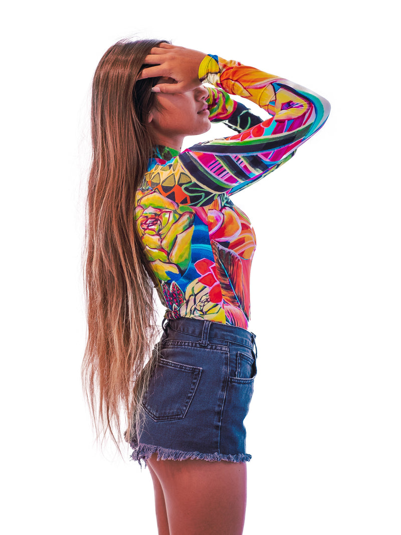 Rashguard - Radiant - MICHAL ART STUDIO HAWAII -