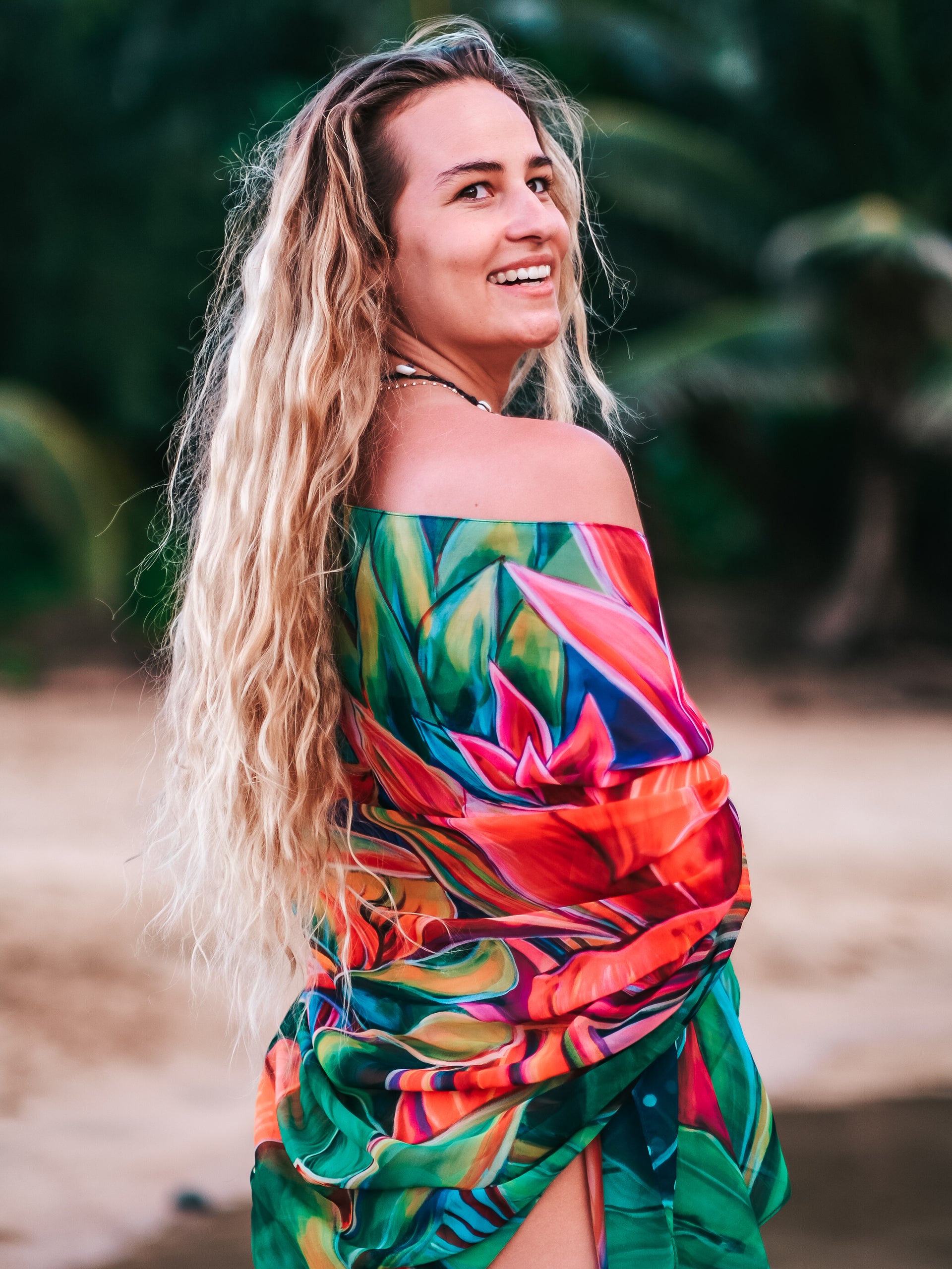 Tropical Light - Hawaiian Pareo