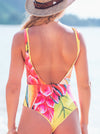 Hawaiian One Piece Swimwear - Retro - Hawaiian Love - MICHAL ART STUDIO HAWAII - one piece