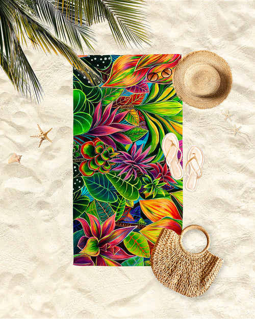 *NEW* Hanalei Morning - Microfiber Towel - MICHAL ART STUDIO HAWAII - towels