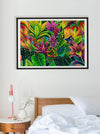 Hanalei Morning - Floral Hawaii Art - 20x28 Large Museum Quality Print - MICHAL ART STUDIO HAWAII -