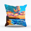 Hawaiian sunset Pillow cover 20"x20" - MICHAL ART STUDIO HAWAII - pillow