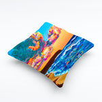 Hawaiian sunset Pillow cover 20"x20" - MICHAL ART STUDIO HAWAII - pillow