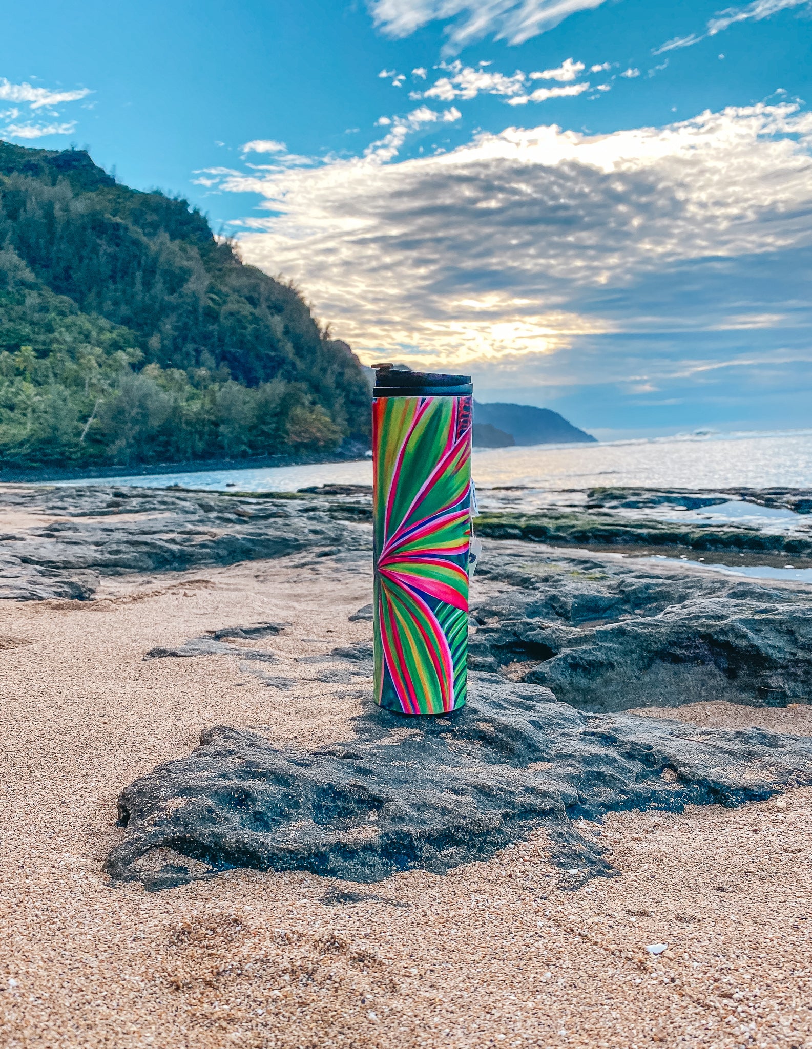 The New Open Heart - Thermal Tumbler 20 oz - MICHAL ART STUDIO HAWAII - Thumbler
