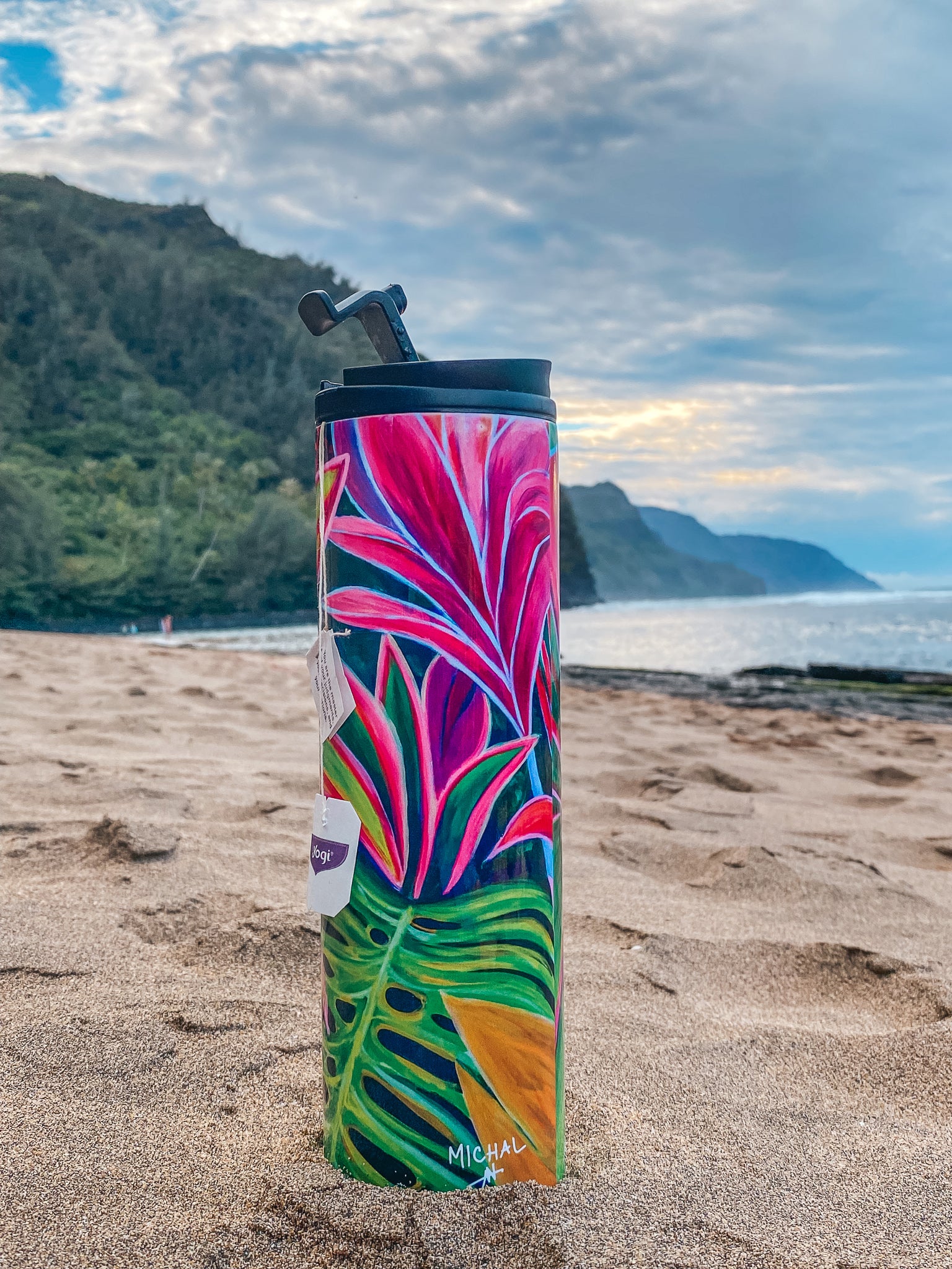 The New Open Heart - Thermal Tumbler 20 oz - MICHAL ART STUDIO HAWAII - Thumbler