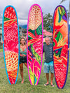 Pink Board's Art Work - Custom Surfboards - Made to Order - MICHAL ART STUDIO HAWAII - surfboard