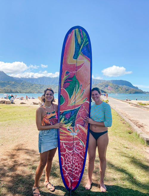 Purple Board's Art Work - Custom Surfboards - Made to Order - MICHAL ART STUDIO HAWAII - surfboard