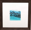 Tunnels Beach - Lino Cut - MICHAL ART STUDIO HAWAII - originals