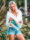 Ke'e Sunset Clutch - New - MICHAL ART STUDIO HAWAII - clutches