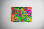 Open Heart - Tempered Glass Cutting and Serving Boards - Tropical Flowers - MICHAL ART STUDIO HAWAII - Cutting Board