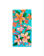 Collectors Edition Towel - Plumeria Floral Print - Special Order - MICHAL ART STUDIO HAWAII - towels