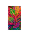 Hawaiian Floral print - Tropical Crotons - Microfiber Towel - MICHAL ART STUDIO HAWAII - towels