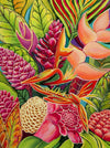 Hawaiian Love - Cuddling blanket - MICHAL ART STUDIO HAWAII - blanket