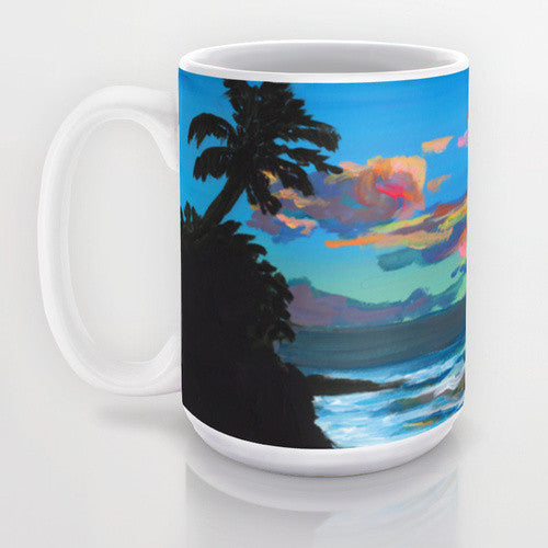 Tropical Sunset - 15oz Ceramic Mug